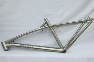 Gr9チタンテーパーヘッドチューブマウンテン/ファットバイクフレーム外部ケーブルルーティング<span class=keywords><strong>650B</strong></span> MTBXTRディスクブレーキAIRフォーク