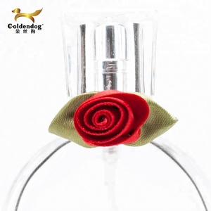 Laço de fita decorativo para garrafa de perfume,
