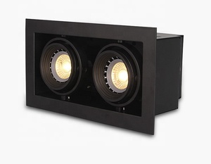 30 W (2*15 W) LED gömme kare çift kafa Izgarası Downlight - Product Image 1