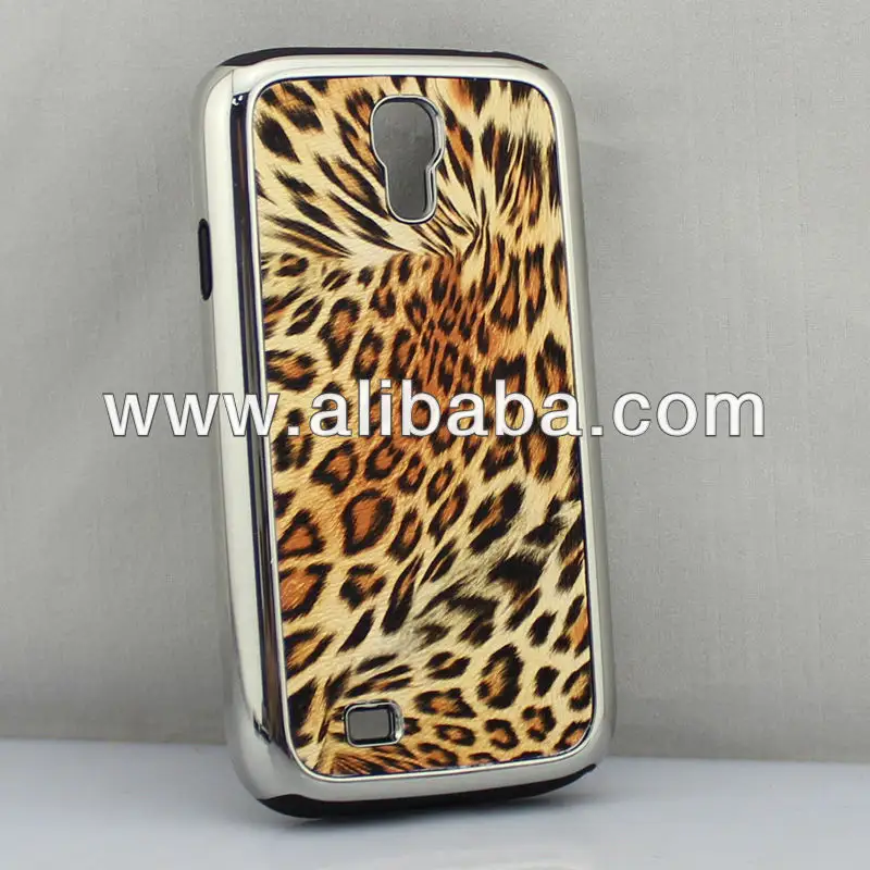 PC hard case with PU leather for Samsung S4