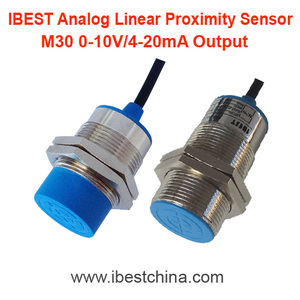 S30スクエアシェイプ0〜10V DCアナログ出力誘導近接センサースイッチ/リニアポジションセンサースイッチ (IBEST) - Product Image 4