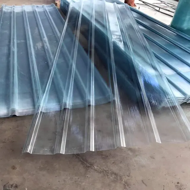 BONAIアンチUVfrp温室パネルグラスファイバーGRPスカイライトシート亜鉛メッキ屋根