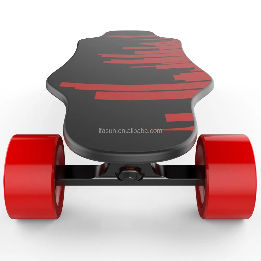 2017 nuovo Telecomando Potenziato Hoverboard Elettrico di Skateboard Doppio Motore del Mozzo Ruote Giappone Corea Scooter Elettrico di Skateboard