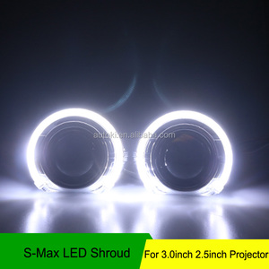 AUTOKI รัศมีวงแหวน DRL 3นิ้ว,สำหรับเลนส์โปรเจคเตอร์ไบซีนอน Q5 Mini D2S H4 G4 G5 G6 - Product Image 1