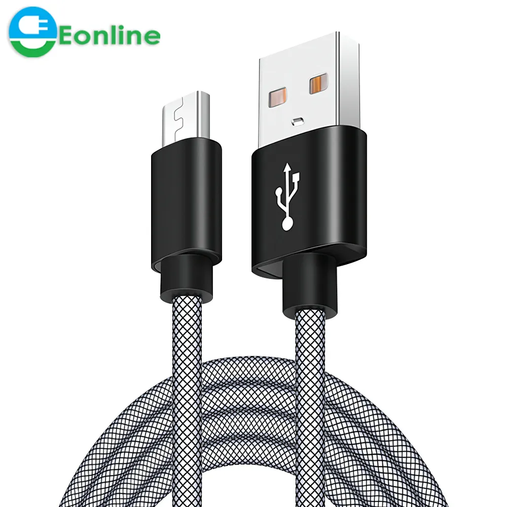 Micro USB X Pin Type C Cable 1m 2m 3m Fast Data Sync Charging Cable For Samsung S10 S9 S8 S7 S6 For Huawei Xiaomi OPPO