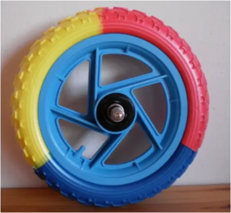 Roues de vélo de 12 pouces pour enfants, pneu eva, 12 PU