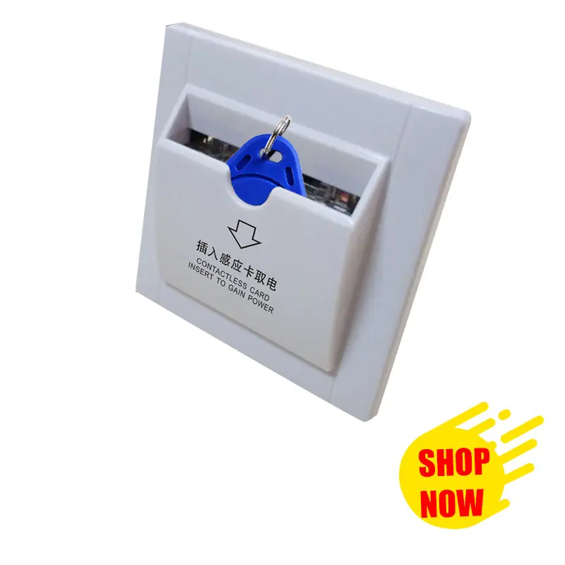 Ad Hotel power card key switch electrical switch energy saving inside card switch