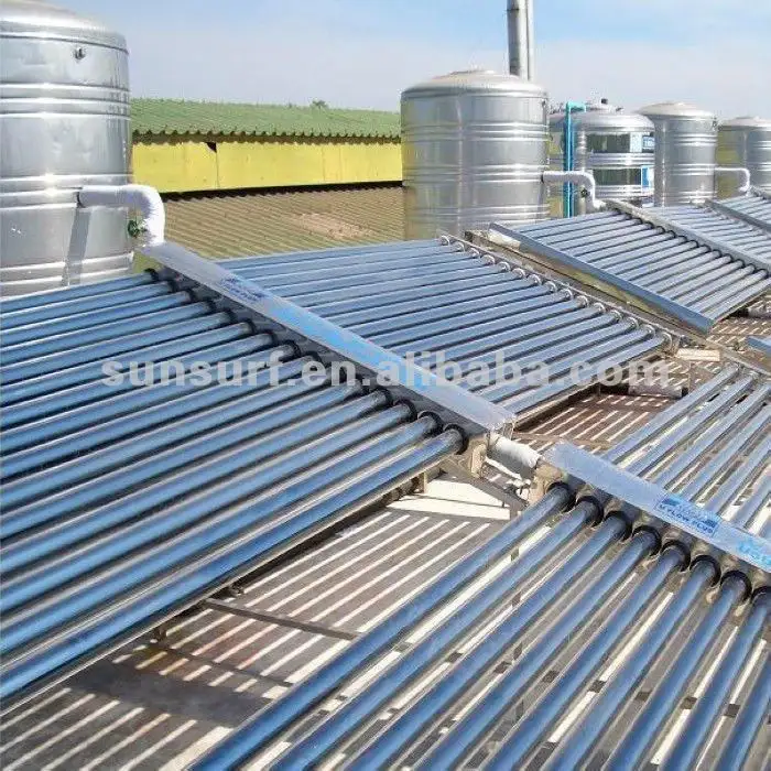 SunSurf Nouvelle Énergie SC-E01 50 tubes solaire projet de chauffe-eau