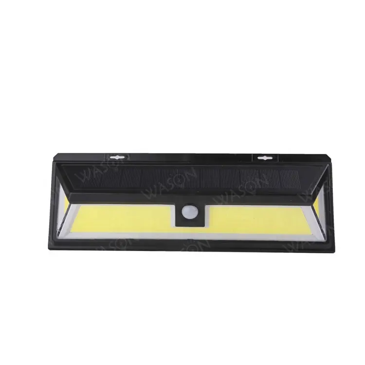 Di Vendita caldo 15 Watt Cob 950 Lumen Luci A Risparmio Energetico Led Da Giardino Per Esterni Solare Senza Fili di Sicurezza del Sensore di Luce