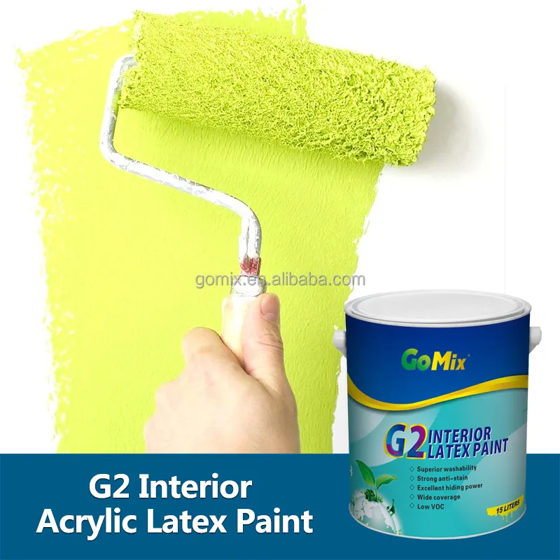 Pintura acrílica de látex, diferentes tipos de pintura para paredes de baño