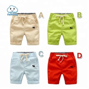 Yaz yeni bebek giysileri çocuk elastan spor pantolon pamuk erkek kısa pantolon - Product Image 6