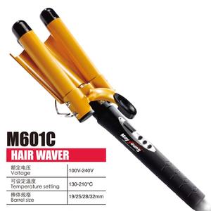 M601C PTC Heizung Turmalin Triple Barrel Locken wickler 3 Barrel Lockens tab <span class=keywords><strong>Hair</strong></span> Waver - Product Image 4