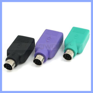 USB女性PS2 PS/2雄性小鼠键盘插头转换器pc机USB PS2 PS/2鼠标适配器 - Product Image 6