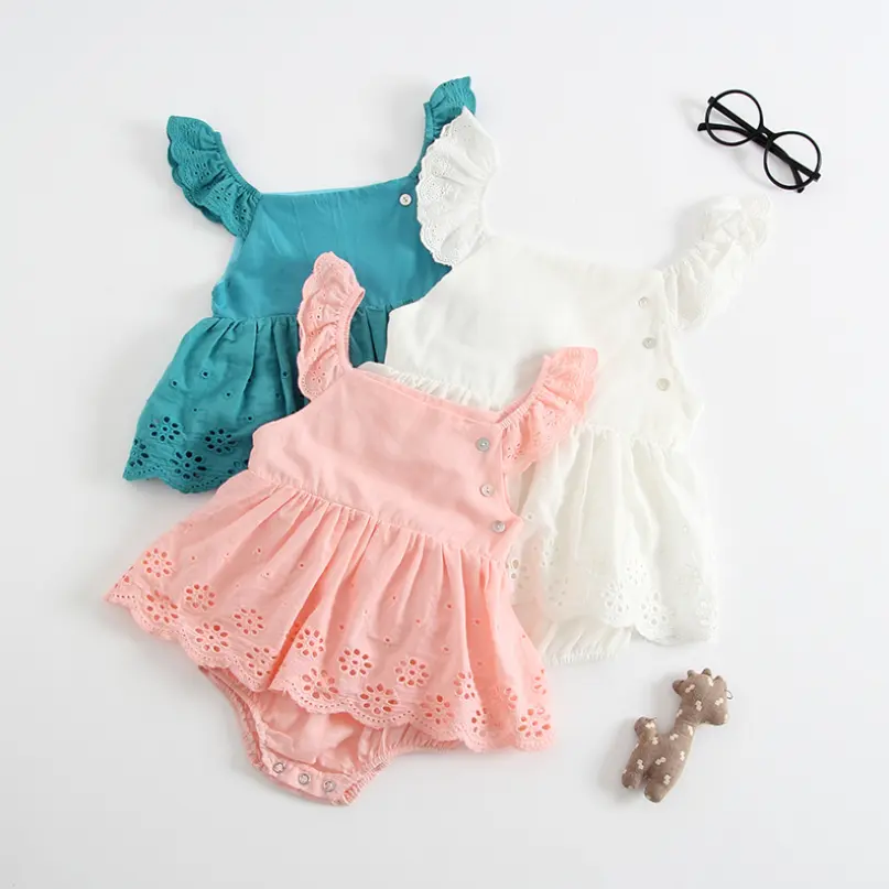 2019 children garment kids clothes baby rompers clothing baby girl dress