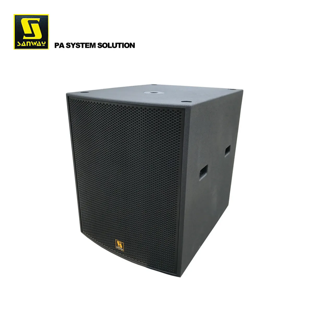 Tek 21 "inç aktif Subwoofer ile DSP modülü