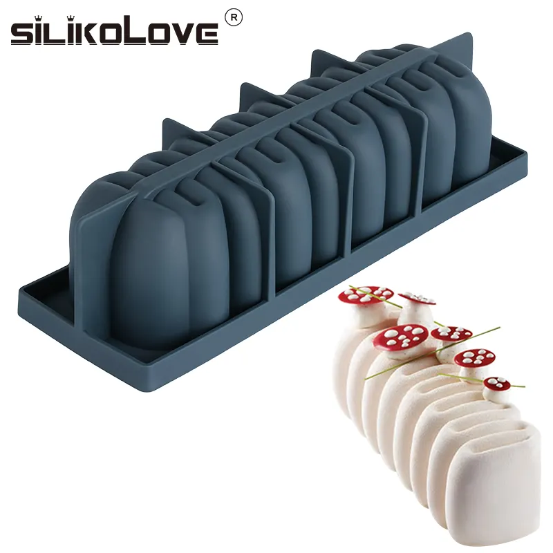 Molde de silicone antiaderente para bolos, ferramentas personalizadas de fábrica, molde para assar bolos