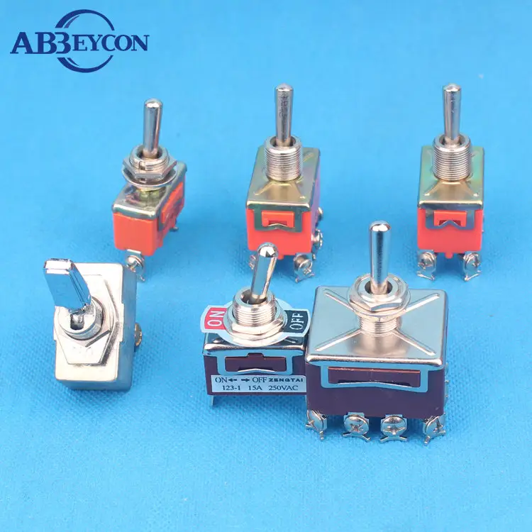 3-way 3 position momentary toggle switch