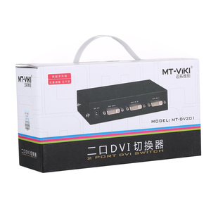 MT-Viki MT-DV201 2 in 1 OUT DVI Switch 2พอร์ต DVI รองรับการส่งสัญญาณดิจิตอลสูงถึง15เมตร - Product Image 5