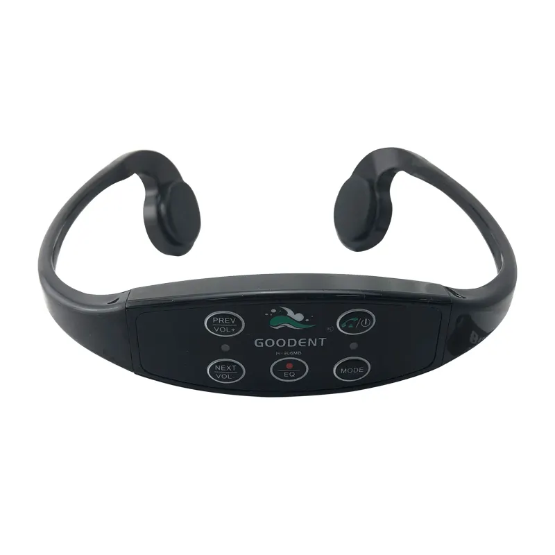 Cuffie auricolari aperte senza fili per sport all'aria aperta cuffie H906MB auricolari a conduzione ossea MP3 impermeabili