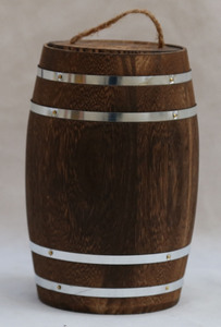 Hadiah Ukuran Kustom Pernis Personalisasi Mini Kayu Ek Barel Kayu Anggur Ek untuk Dijual - Product Image 3