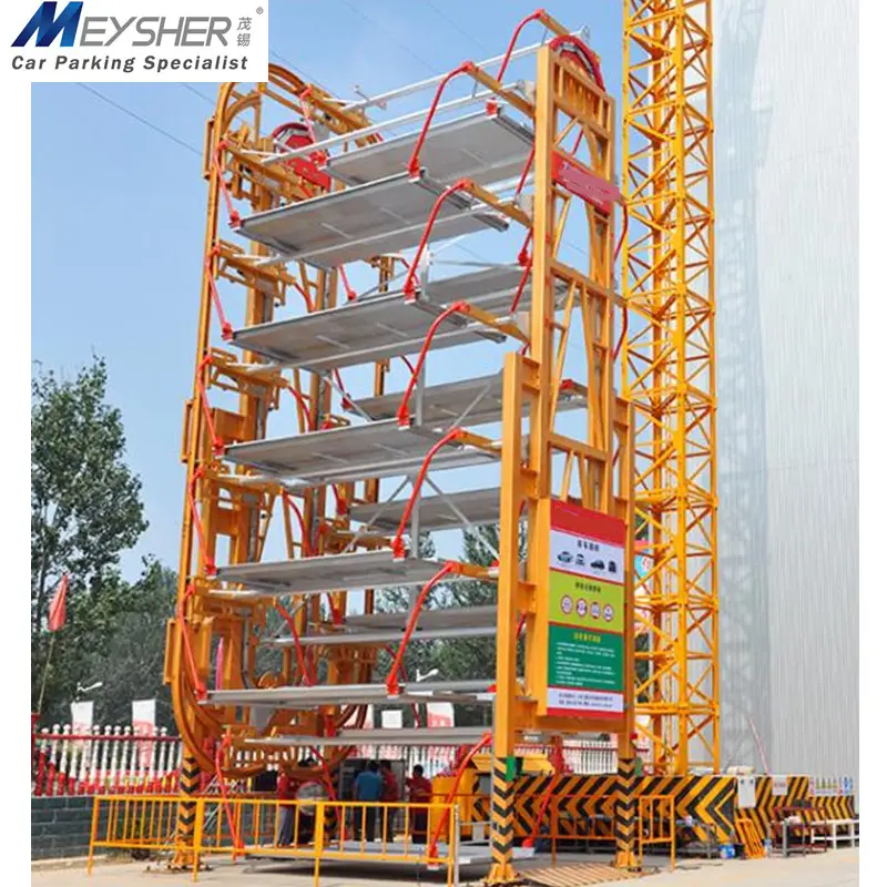 New Arrival smart car parking system Vertical intelligent parking lift automatic car parking equipment