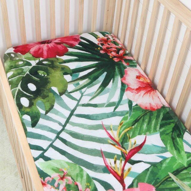 tropical cot bedding