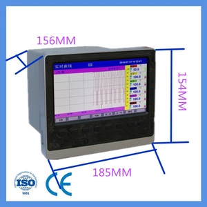 48 Channels Colorful Display Paperless <strong>Temperature</strong> <strong>Controller</strong> Recorder RS 485 <strong>Data</strong> <strong>Logger</strong> - Product Image 2