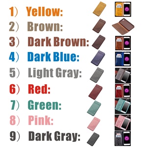 9 Color PU Flip Leather <strong>Wallet</strong> Mobile Phone <strong>Case</strong> With Card Slot <strong>for</strong> iPhone 4 5 6 7 8/X/XR/X Max <strong>for</strong> Samsung Galaxy <strong>S3</strong>/4/5/6/78/9