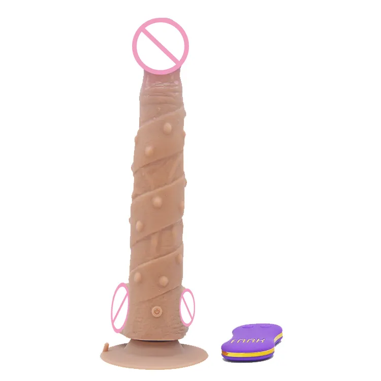 10 "9 inch enorme dildo realistico del silicone realistico dildo anale giocattoli del sesso di massaggio Dildo di Vibrazione Realistico con ventosa