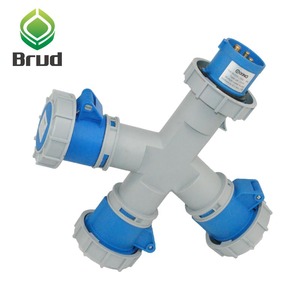 High Quality 230v Blue <strong>16a</strong> 3 Poles 6h Ip67 Waterproof Multi-function Industrial Socket Industrial <strong>Plug</strong> and Socket - Product Image 4