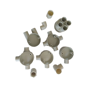 China Manufacture Upvc Connectors Joints Tee Three <strong>Way</strong> Box <strong>PVC</strong> Pipe Fittings