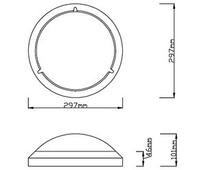 Projekt IP65 IK10 <span class=keywords><strong>Sensor</strong></span> Decken leuchte mit Standby-Funktion