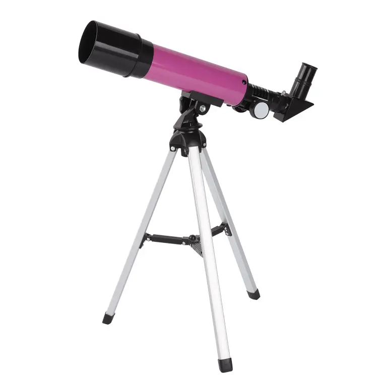 factory price student children sighting sky pink 50360 refractor astronomical telescope