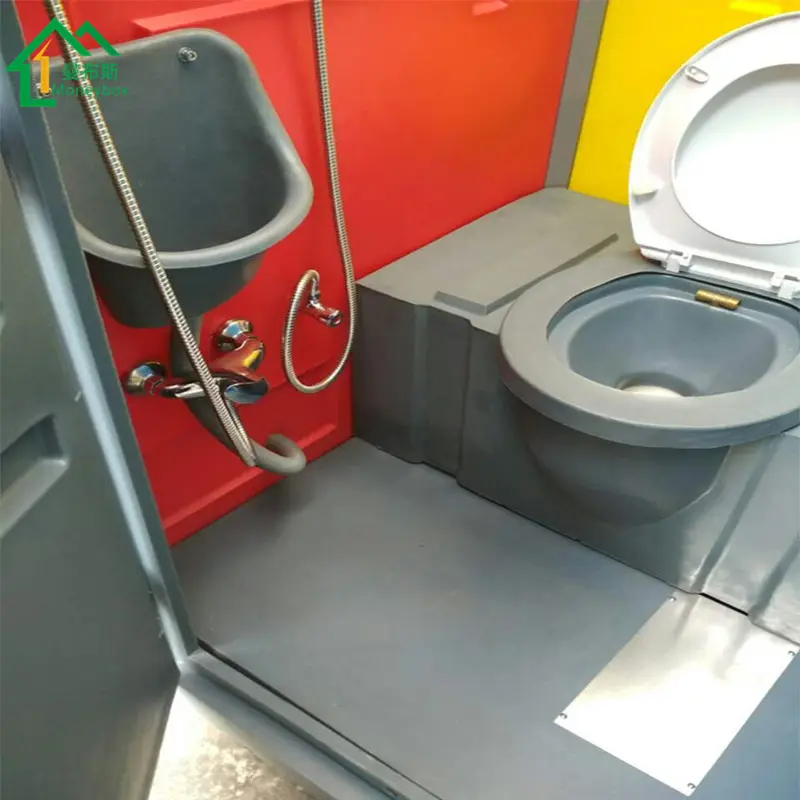 Neue Nebengebäude tragbare Toilette Hersteller von tragbaren Kompost toilette tragbare öffentliche Toilette