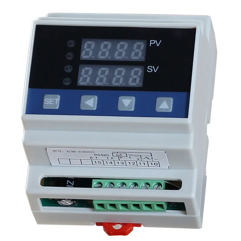 Dual temperatura de entrada de 4-20ma modbus rs485 pid universal controlador de temperatura com o tipo k temperatura diferencial