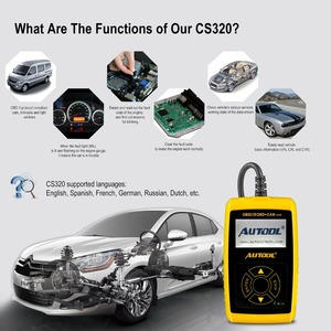 AUTOOL CS320 OBD2 Kfz-Scanner OBD 2 II Auto-Code-Leser Auto-Fahrzeug-Scan-Diagnose tool - Product Image 2