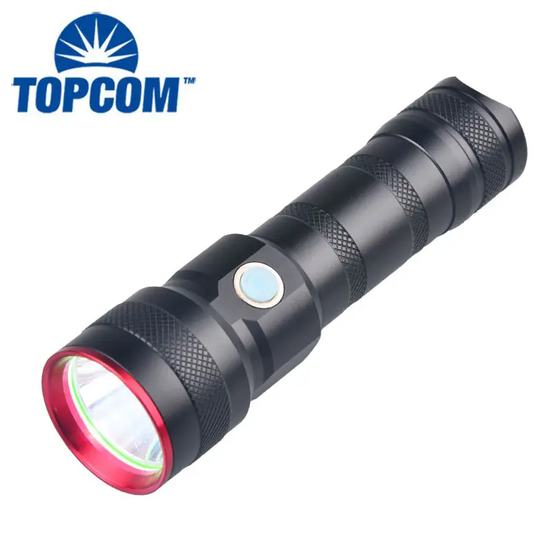 26650 Rechargeable Battery Waterproof Torch Light XML T6 LED Manual Ultra Bright Flashlight