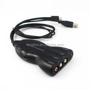 Mini DisplayPort a AV 3RCA de vídeo compuesto R/L de salida de Audio S-Video Adaptador convertidor de Cable para HDTV DVD