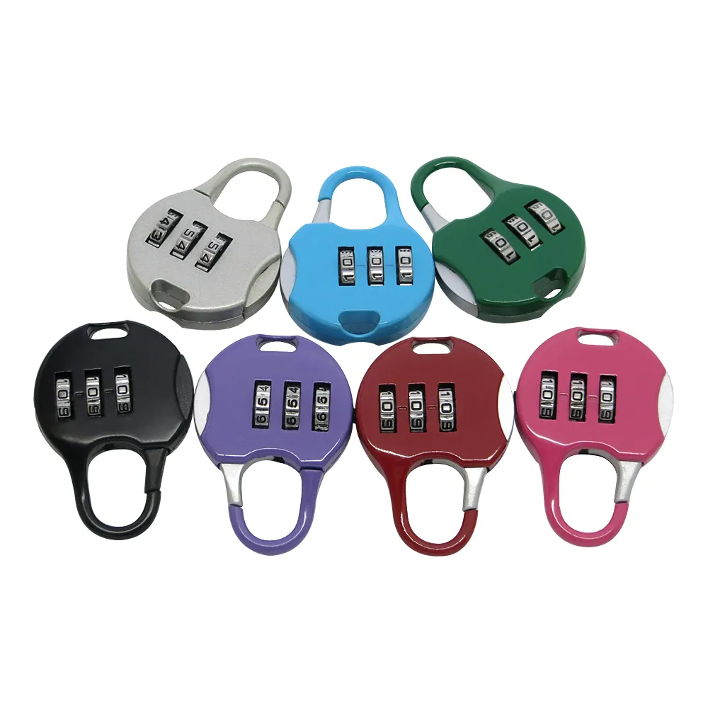 Travel Combination Lock Luggage Padlock Code Locks 3 Digit Password lock