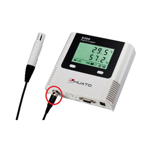 HUATO S300-EX <strong>Temperature</strong> and Humidity <strong>Data</strong> <strong>Logger</strong> with <strong>External</strong> Probe/digital Thermometer - Product Image 1