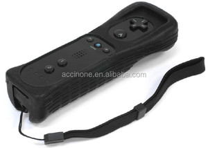 Wiiゲームパッドジョイスティック用のシリコンカバーとストラップ付きの7色ワイヤレスwiimoteリモコン - Product Image 4