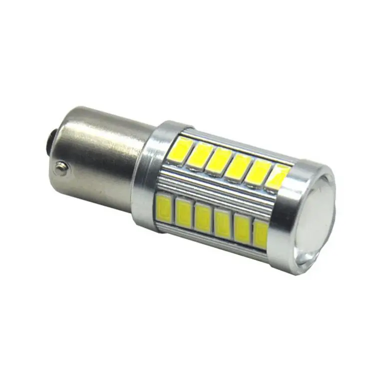 Ampoule led sans hyper flash 1156, 1157 bau15s, 33smd 5630, éclairage de voiture pour freinage de voiture, 1 pièce, nouveau