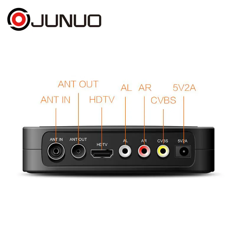 JUNUO Mini DVB-T2 Smart Livraison HDTV Youtube TV Box Set Top Box,DVB-T2 Numérique TV Récepteur