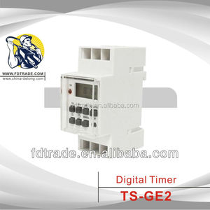 Programma settimanale DIN Rail Timer Digitale LCD Interruttore Interruttore Orario Modulare