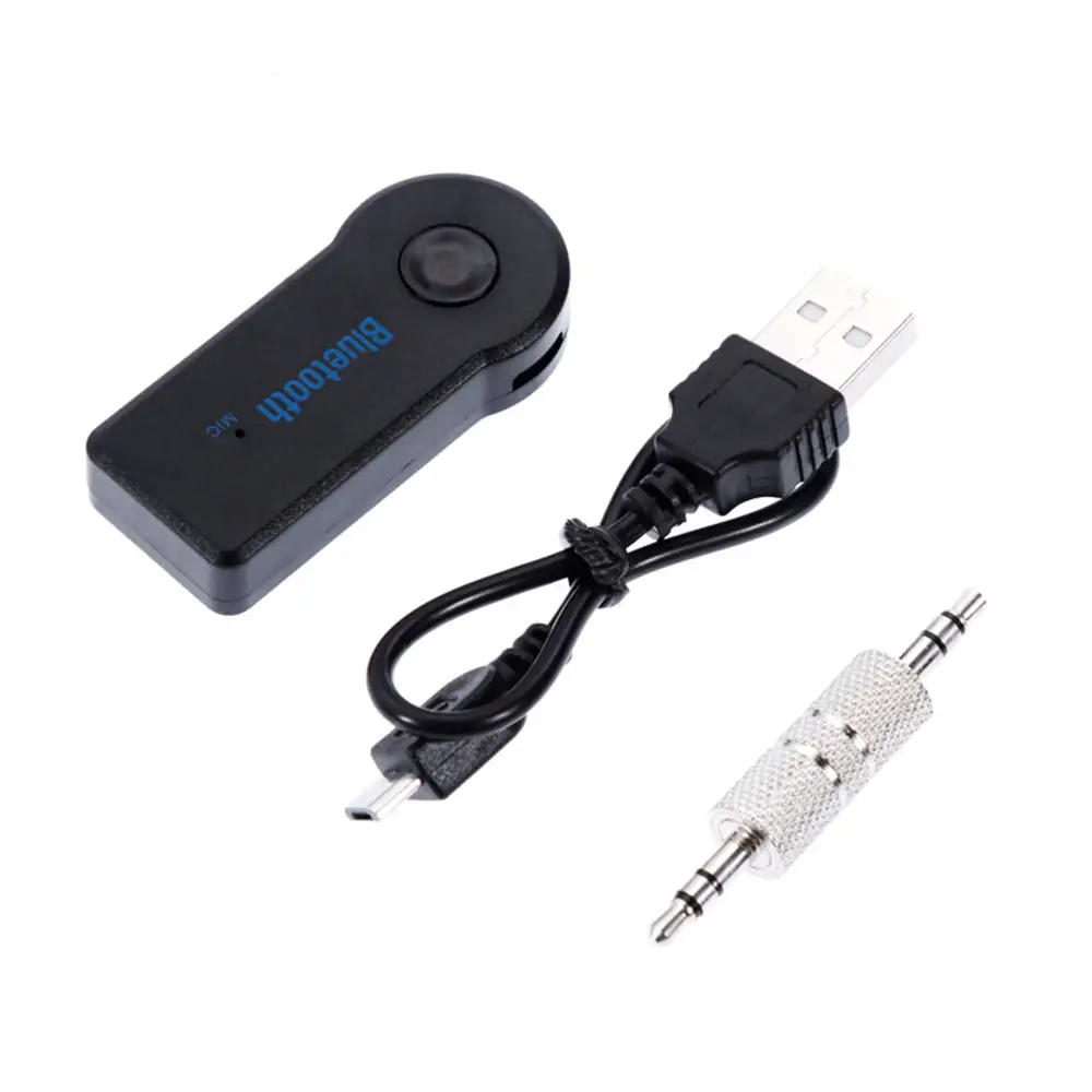 アダプターオートAUXカーオーディオMP3ミュージックレシーバーカーキットauxからカーステレオ用USBアダプター