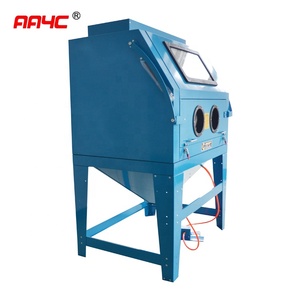 AA4C 990L kumlama dolabı kum kumlama kabini kumlama makinesi AA-SBC990 - Product Image 3