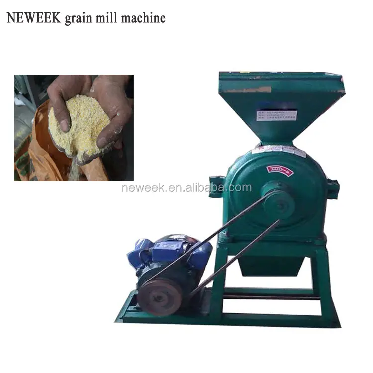NEWEEK elétrica uso doméstico feijão moinho triturador máquina de grãos de milho