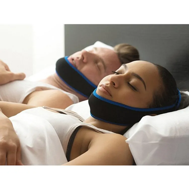 Personnalisé anti ronflement mentonnière respiration cpap masque complet pour l'apnée du sommeil