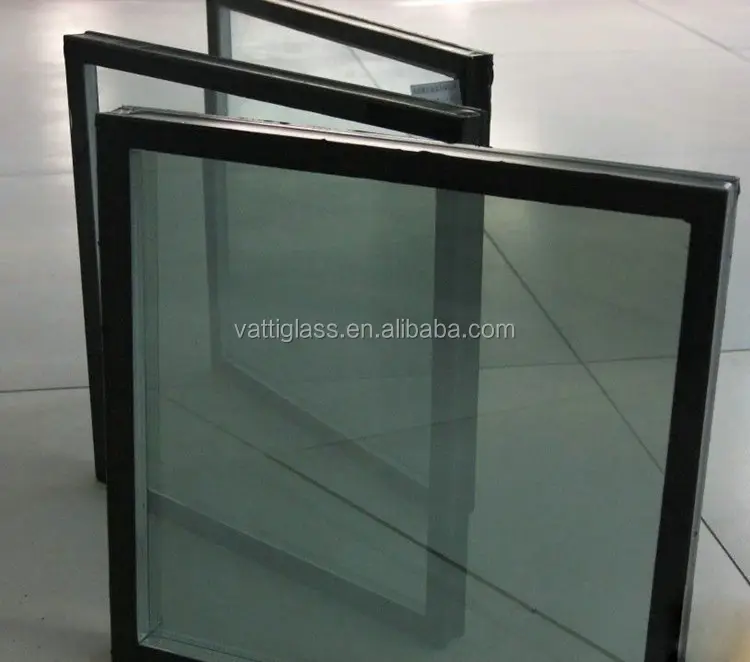 AS/NZS ต่ำ E กระจกสองชั้นราคาหน่วยฉนวนกระจกเคลือบสามชั้น,แผงกระจกฉนวน