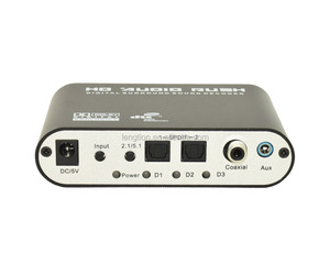 5.1 数字音频音频解码器转换器光学 SPDIF 同轴 AC3 DTS 立体声音频到 5.1CH 6RCA 模拟音频家庭影院 - Product Image 3